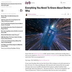 Everything You Need To Know About Doctor Who