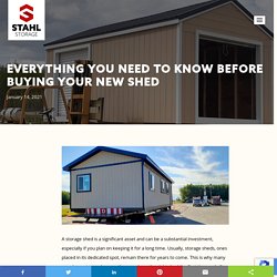 Everything You Need To Know Before Buying Your New Shed