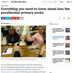 Everything you need to know about how the presidential primary works