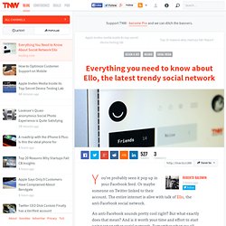 Everything You Need to Know About Social Network Ello