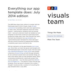 Everything our app template does: July 2014 edition