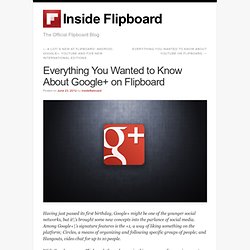 Everything You Wanted to Know About Google+ on Flipboard