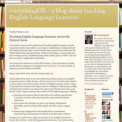Teaching English Language Learners Across the Content Areas