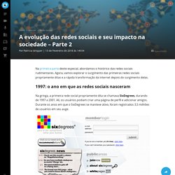 Hipertexto - A Evolução das Redes Sociais e Seu Impacto na Sociedade – Parte 2