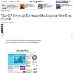 This GIF Shows the Evolution of the Breaking News From Orlando