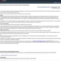 Evolution in the Construction Industry