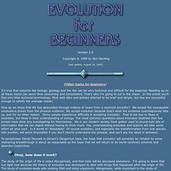 evolution-for-beginners
