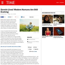 Human Evolution: Are Humans Still Evolving?