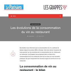 Flo - Les évolutions de la consommation du vin au restaurant - Les Grappes