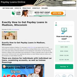 Unsecured Payday Loans: Looking At The Options For Those With Bad Credit