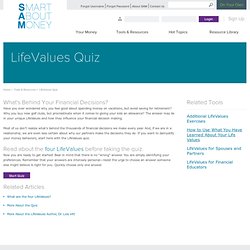 Life Values Examined with Financial Decisions