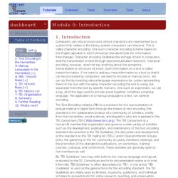 TEI by Example. Module 0: Introduction to text encoding and the TEI