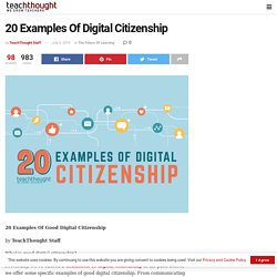 20 Examples Of Digital Citizenship -