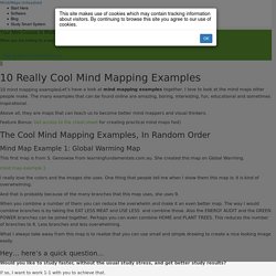 10 Really Cool Mind Mapping Examples