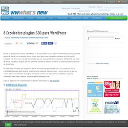 8 Excelentes plugins SEO para WordPress