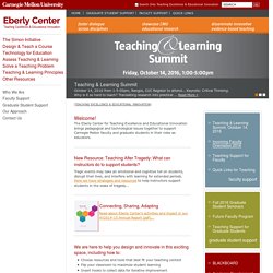 Teaching Excellence & Educational Innovation