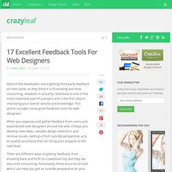 17 Excellent Feedback Tools For Web Designers