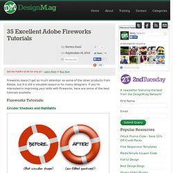 35 Excellent Adobe Fireworks Tutorials