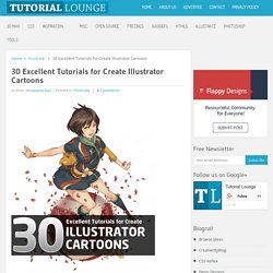 30 Excellent Tutorials for Create Illustrator Cartoons