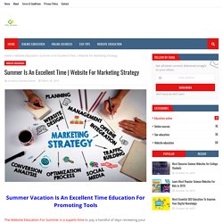 Website For Marketing Strategy