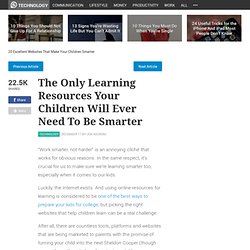 20 Excellent Websites That Help Children Learn Smarter