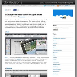 6 Exceptional Web-based Image Editors