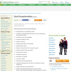 Dual Exceptionalities