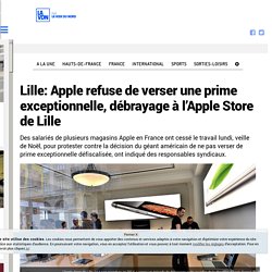 Lille: Apple refuse de verser une prime exceptionnelle, débrayage à l’Apple Store de Lille