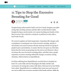 11 Tips to Stop the Excessive Sweating for Good