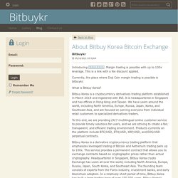 About Bitbuy Korea Bitcoin Exchange - Bitbuykr : powered by Doodlekit