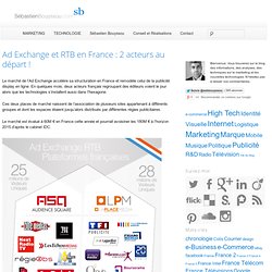 Ad Exchange et RTB en France : 2 acteurs au départ !