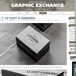 Graphic Exchange - The blog of Mr Cup - graphic design, print, identity, products and more...