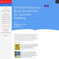 65 Book Videos to Build Excitement for Summer Reading