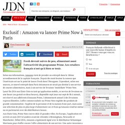 Exclusif : Amazon va lancer Prime Now à Paris