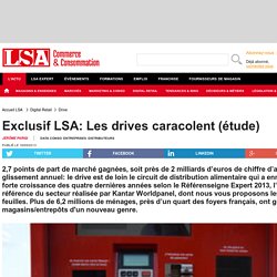 Exclusif LSA: Les drives caracolent (étude)