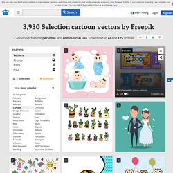 Exclusive cartoon vectors by Freepik. Thousands of files in .AI, .EPS, .SVG format