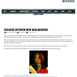 Exclusive interview with Bear McCreary