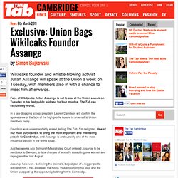 Union Bags Assange