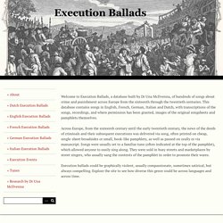 Execution Ballads