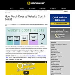 How Much Does a Website Cost in 2015?