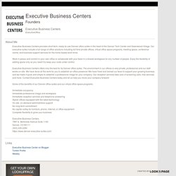 Executive Business Centers on LookUpPage