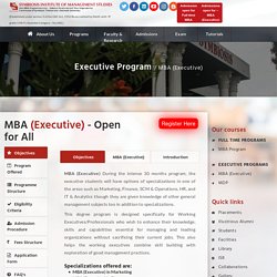 Executive MBA college in Pune