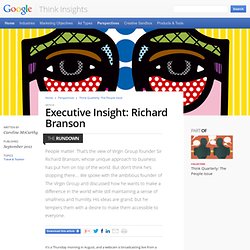 Executive Insight: Richard Branson