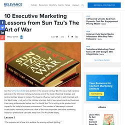 10 Executive Marketing Lessons from Sun Tzu's the Art of War