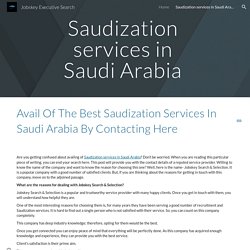 Jobskey Executive Search - Saudization services in Saudi Arabia