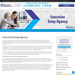 Executive Temp Agency