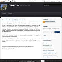 Un exemple de séance possible sur le thème Info Intox - Blog du CDI