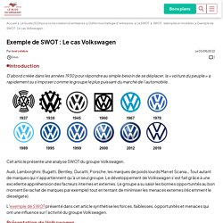 Exemple de SWOT : Le cas Volkswagen (Matrice et Analyse)