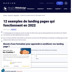 10 exemples de landing pages qui fonctionnent en 2020