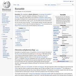 Exenatide